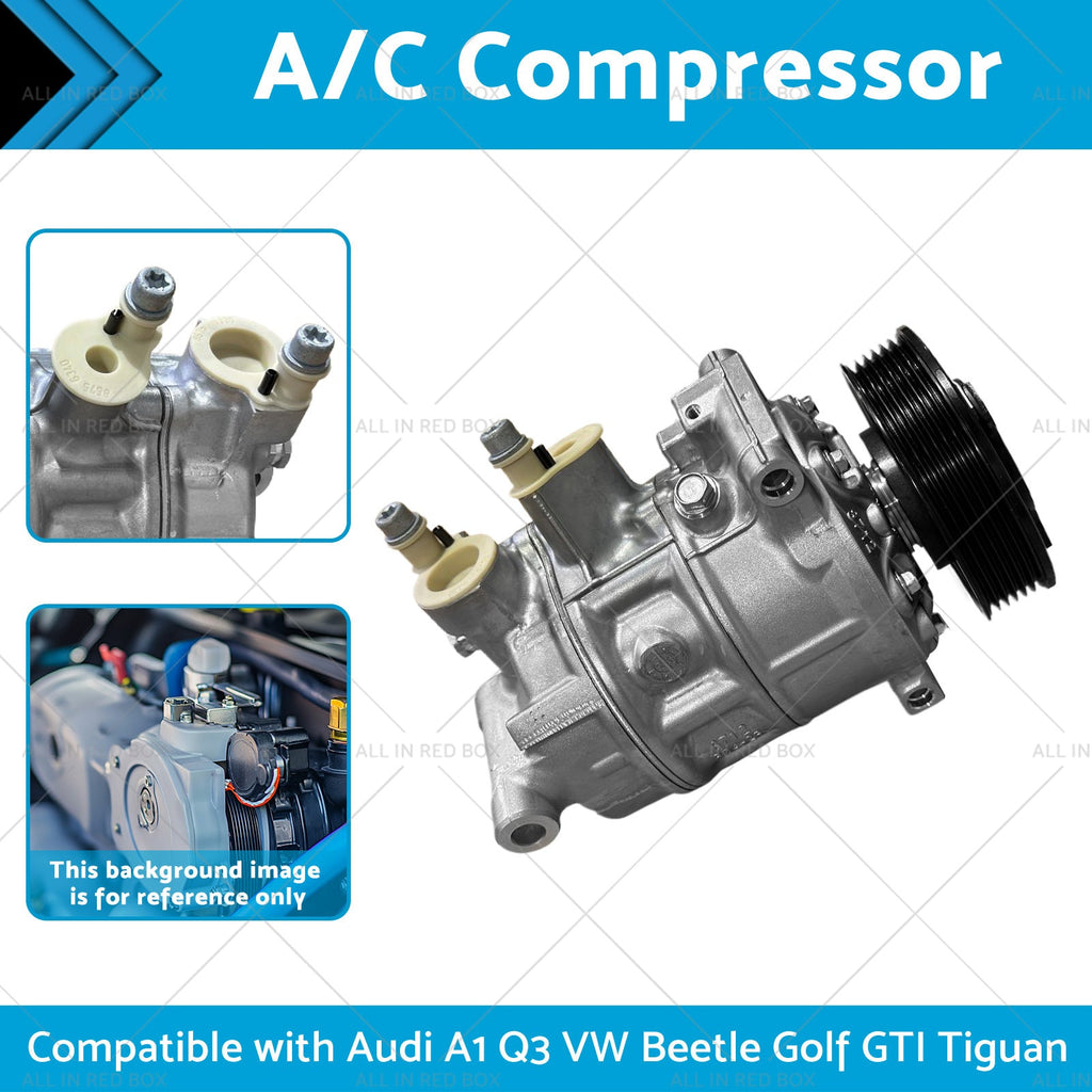 A or C Compressor Suitable for Audi A1 Q3 VW Beetle Golf GTI Tiguan 5Q0820803Q - Mi tienda