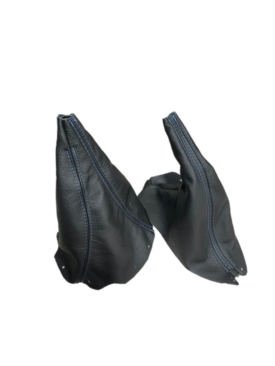 1994-2004 Ford Mustang GT-2001 Bullitt Genuine Real Leather Shift & Parking Brake Boot Cover - Mi tienda