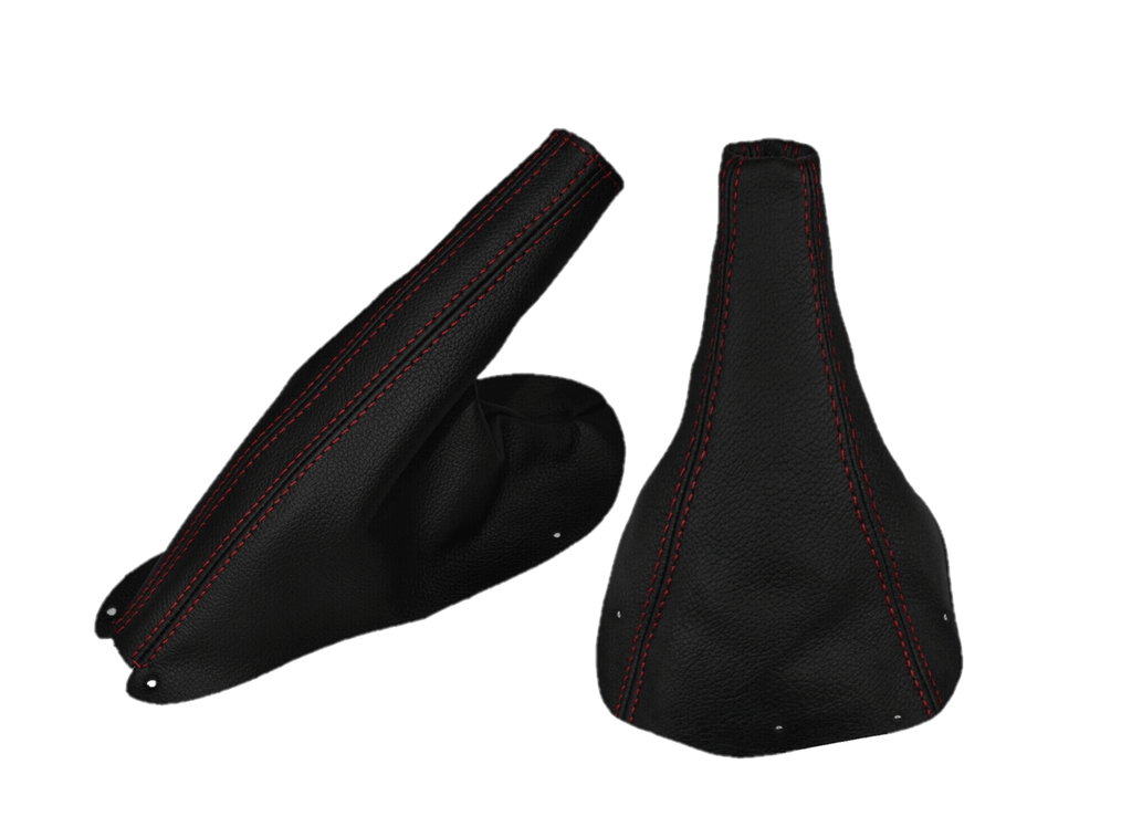 1994-2004 Ford Mustang GT-2001 Bullitt Genuine Real Leather Shift & Parking Brake Boot Cover - Mi tienda