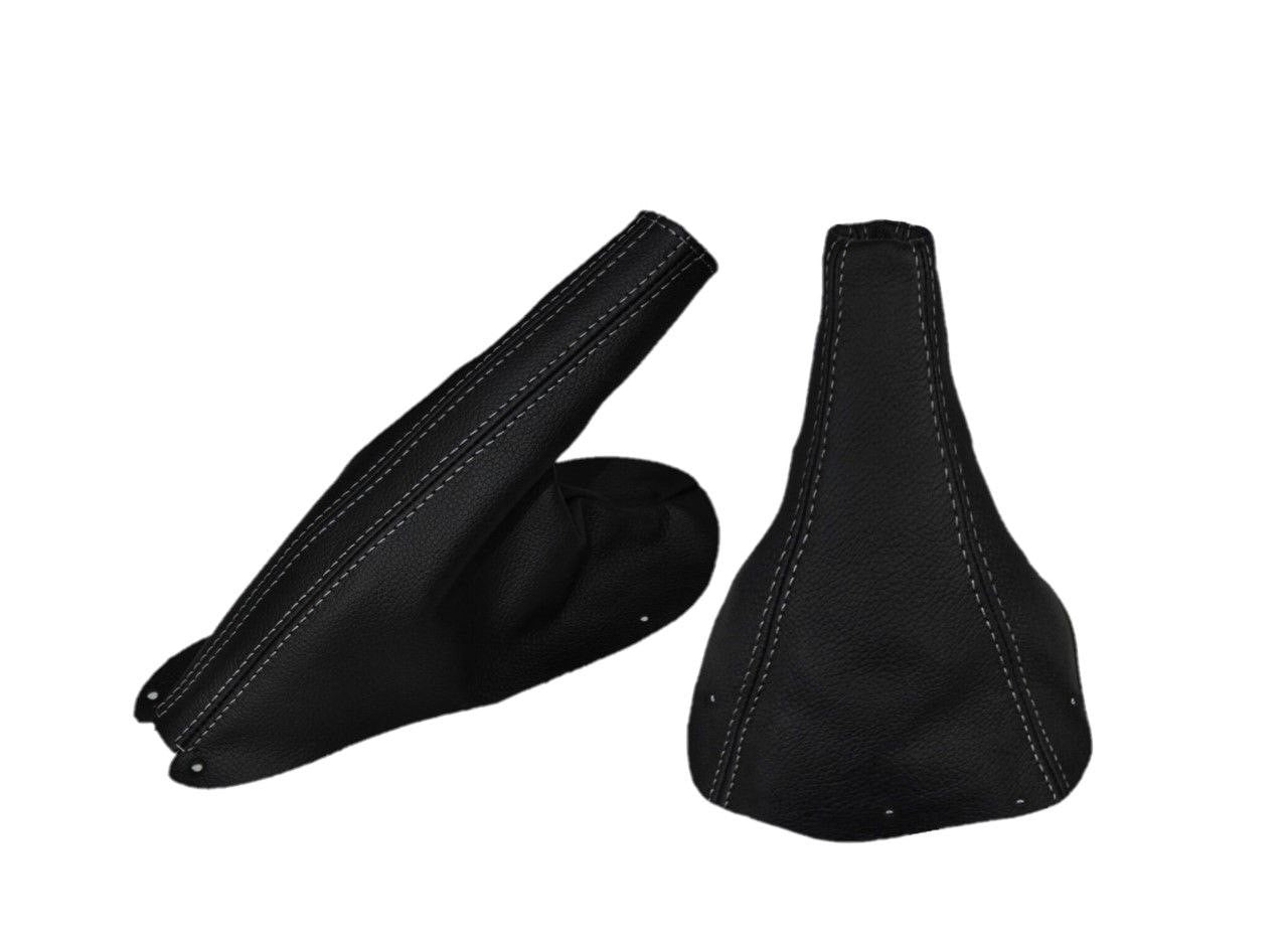 1994-2004 Ford Mustang GT-2001 Bullitt Genuine Real Leather Shift & Parking Brake Boot Cover - Mi tienda