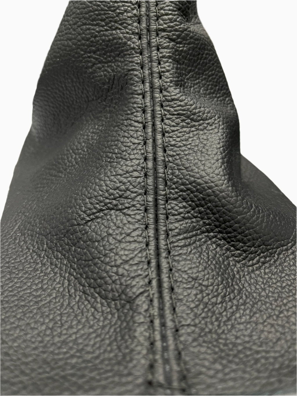 2010-2014 Ford Mustang GT Convertible Coupe V8 V6 Black Genuine Leather Emergency Brake Boot Cover - Mi tienda
