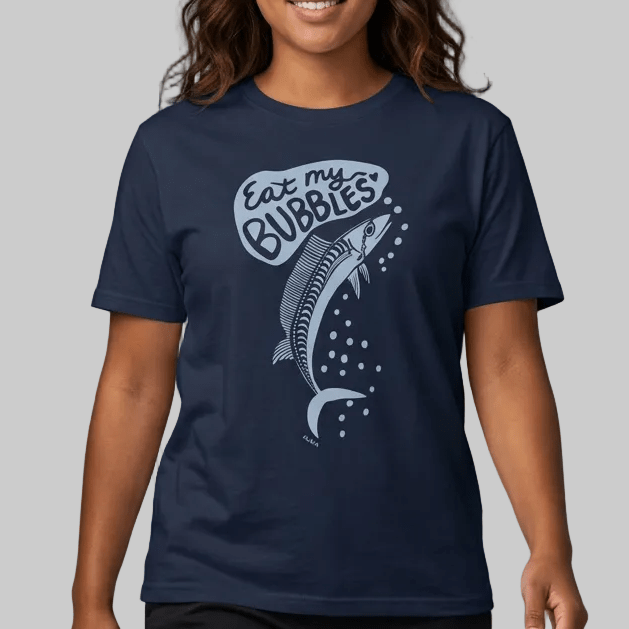Adult Swimmer Tshirt - Eat My Bubbles - Mi tienda
