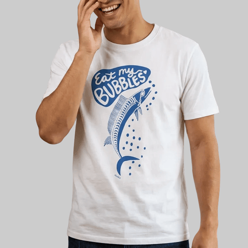 Adult Swimmer Tshirt - Eat My Bubbles - Mi tienda