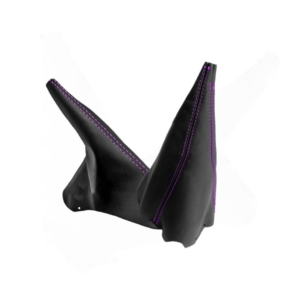 1994-2004 Ford Mustang GT-2001 Bullitt Genuine Real Leather Shift & Parking Brake Boot Cover - Mi tienda