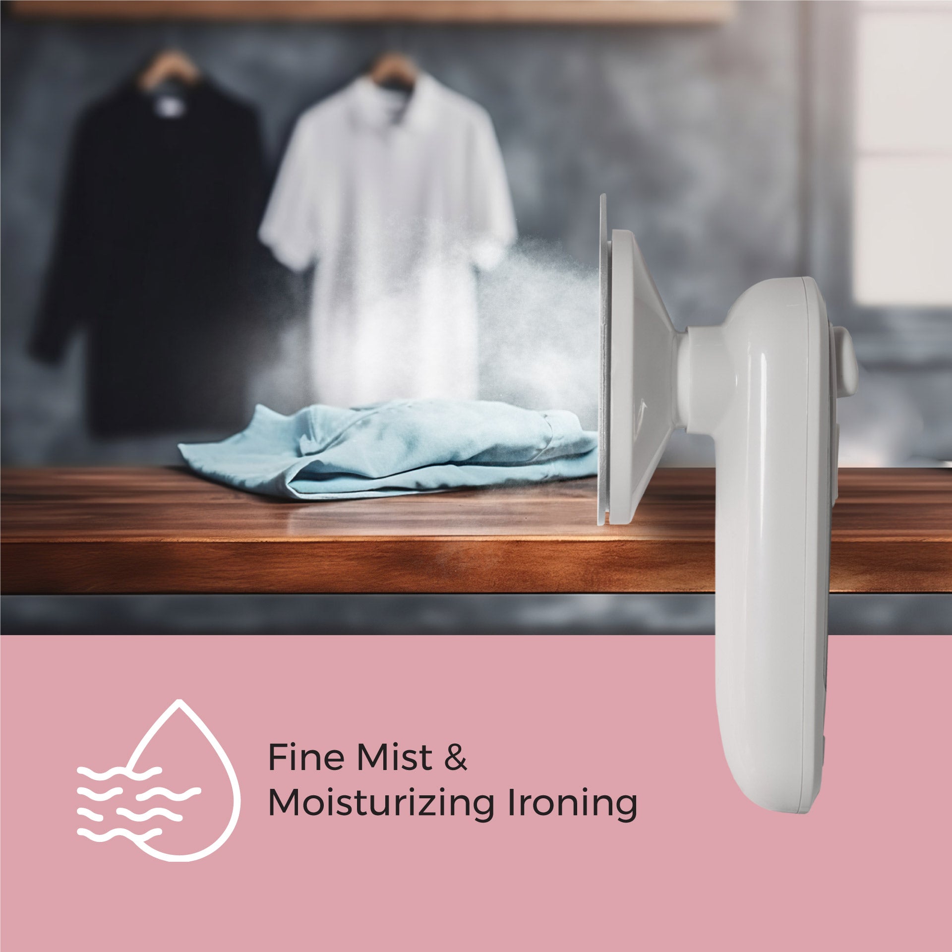 Home & Travel Essentials: 2-in-1 Mini Vacuum, Lint Remover & Portable Iron - Mi tienda