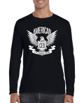 American CEO Patriotic Eagle Men's Long Sleeve Shirt - Mi tienda