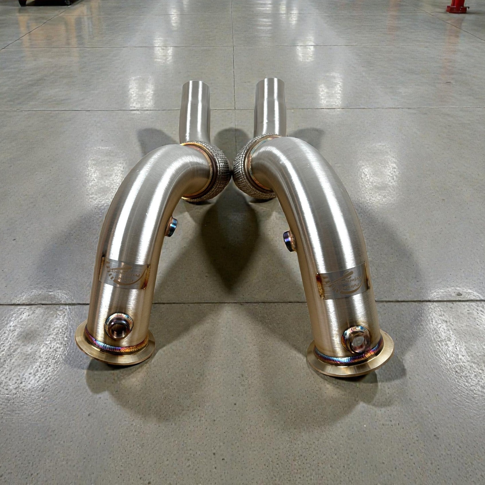BMW N63 & N63TU Catless Race Downpipes for 550i, 650i, 750i, Alpina B6 B7 (F Chassis) - Mi tienda