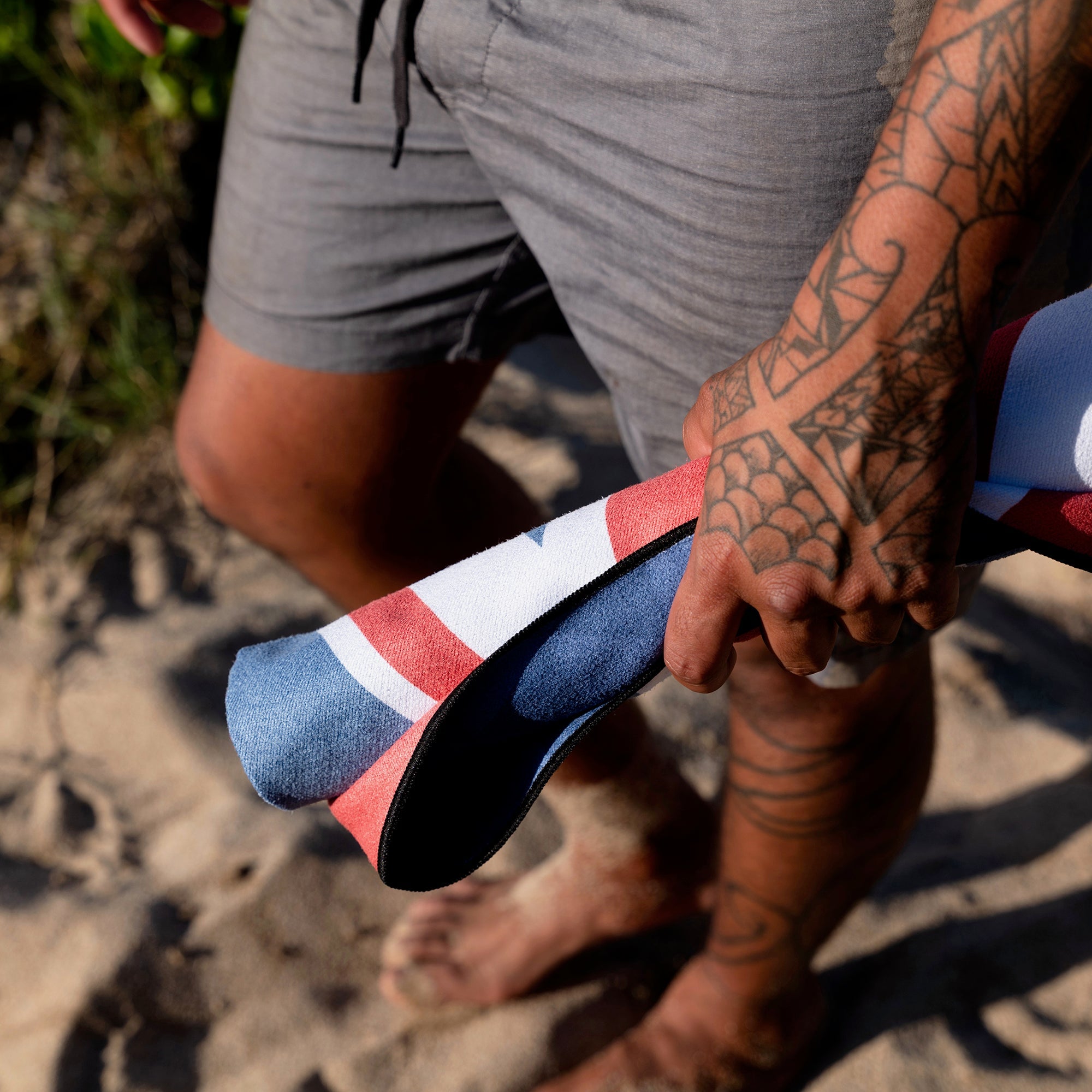 Hawaiian Flag Anywhere Towel (Ka Hae Hawai'i) - Mi tienda