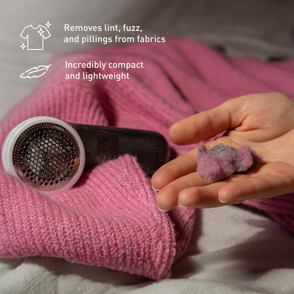 Home & Travel Essentials: 2-in-1 Mini Vacuum, Lint Remover & Portable Iron - Mi tienda