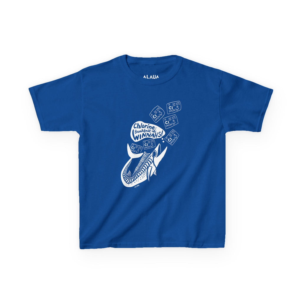Keiki Swimmer T-Shirt - Chlorine: Breakfast of Winnahs! - Mi tienda