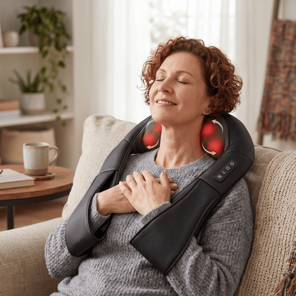 Neck and Shoulder Massager w/Heat - Mi tienda