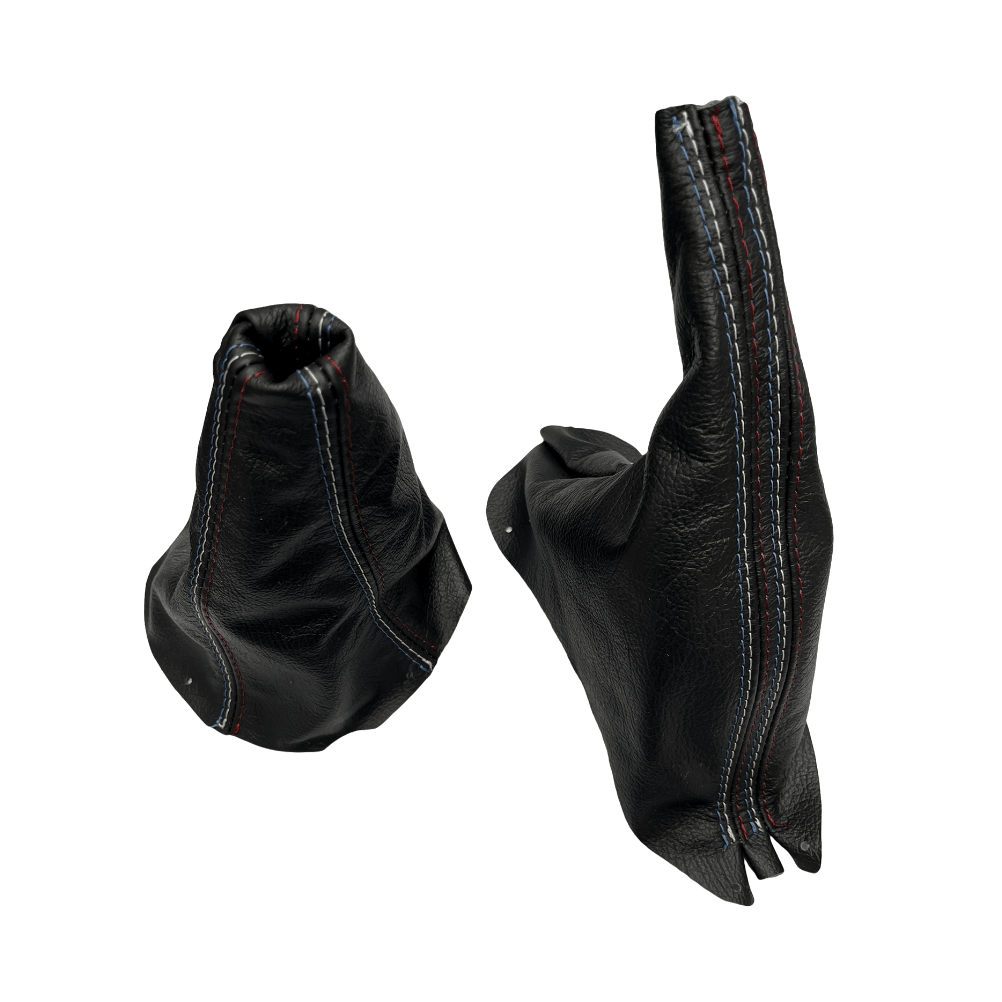 1994-2004 Ford Mustang GT-2001 Bullitt Genuine Real Leather Shift & Parking Brake Boot Cover - Mi tienda