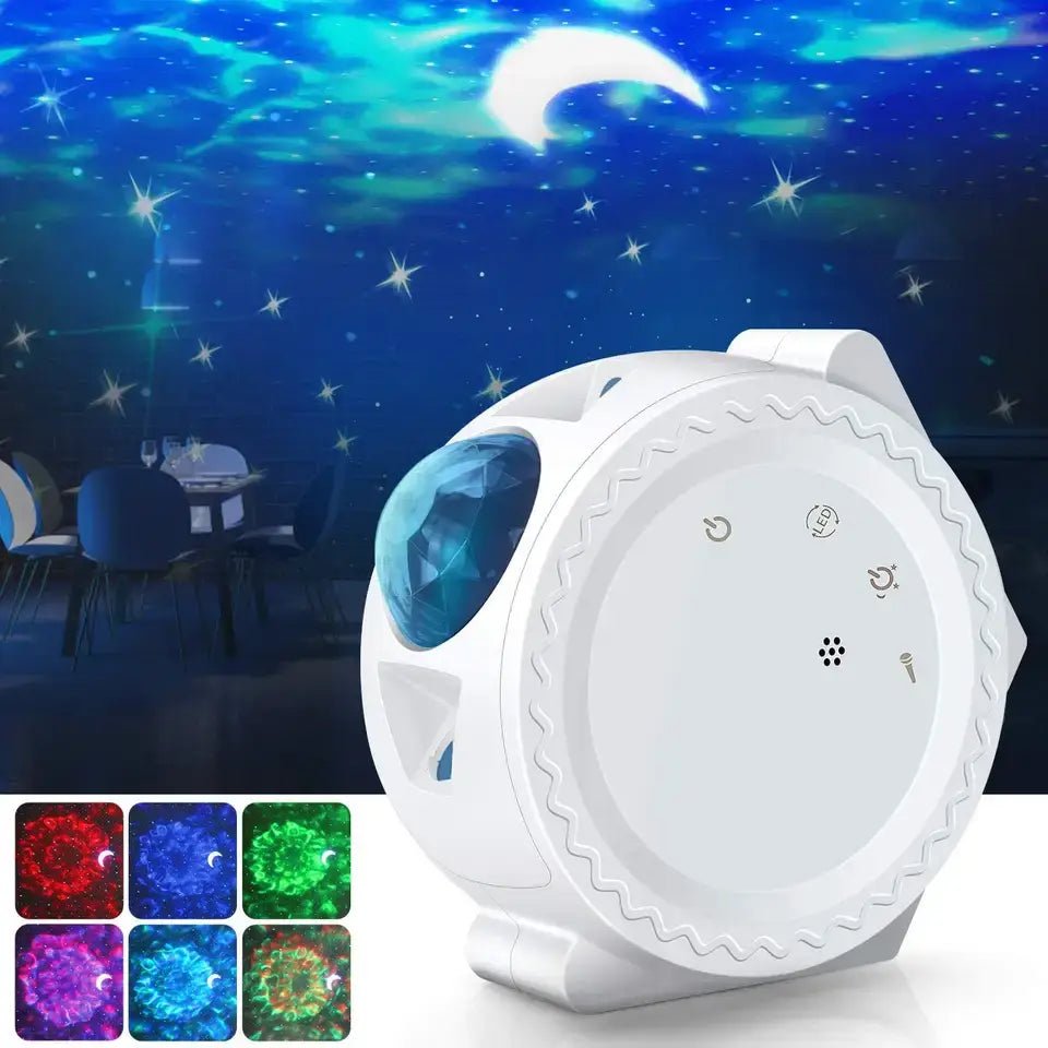 Alexa Compatible Laser Projector w/LED Nebula Cloud for Game Rooms, Home Theater, or Night Light Ambiance - Mi tienda