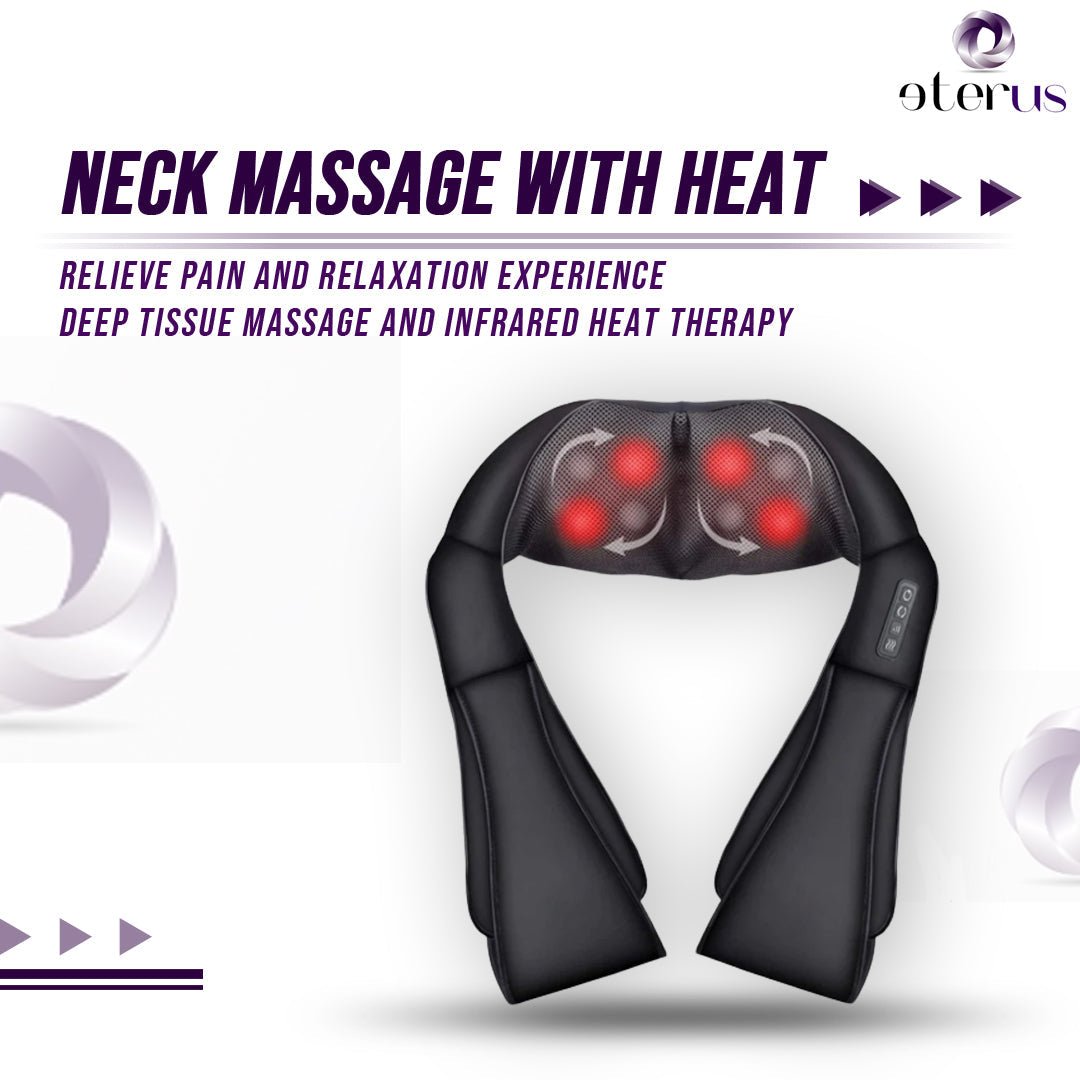 Neck and Shoulder Massager w/Heat - Mi tienda