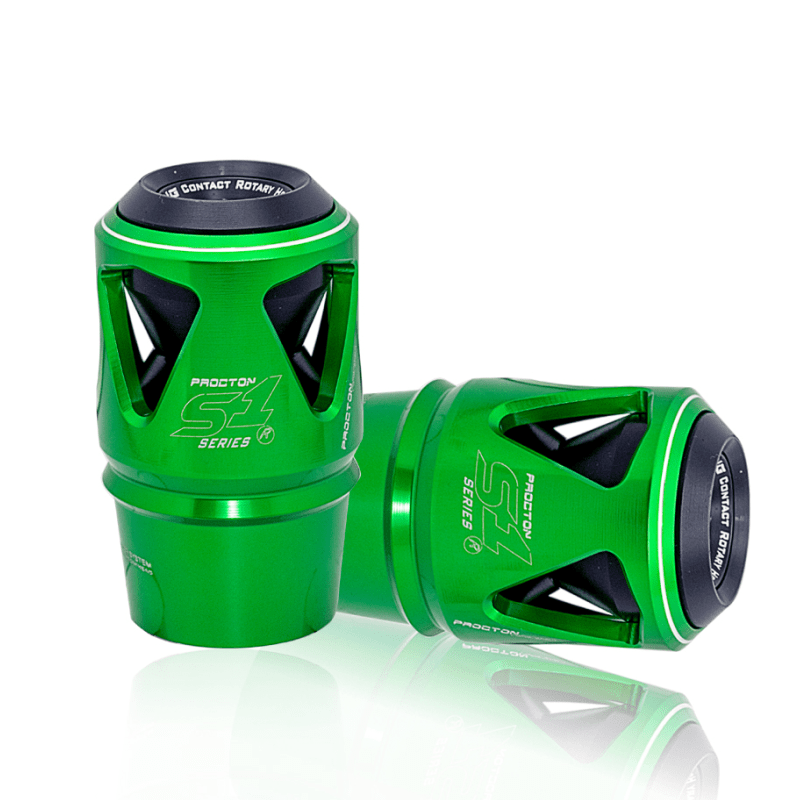 Kawasaki - Z300 (2015-2019) - Procton Racing Rotational Impact System – Frame Sliders S1 - Mi tienda