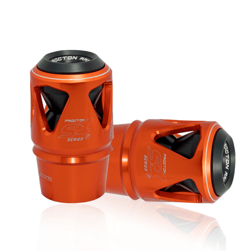 Kawasaki - Z300 (2015-2019) - Procton Racing Rotational Impact System – Frame Sliders S1 - Mi tienda