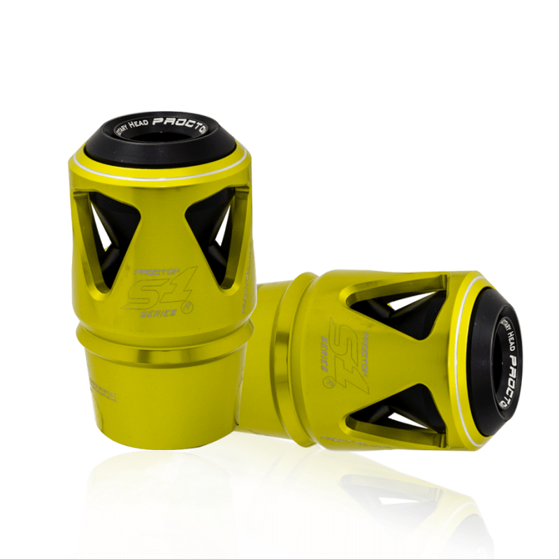 Kawasaki - Z300 (2015-2019) - Procton Racing Rotational Impact System – Frame Sliders S1 - Mi tienda