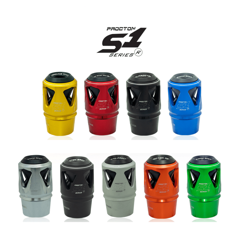 Kawasaki - Z300 (2015-2019) - Procton Racing Rotational Impact System – Frame Sliders S1 - Mi tienda