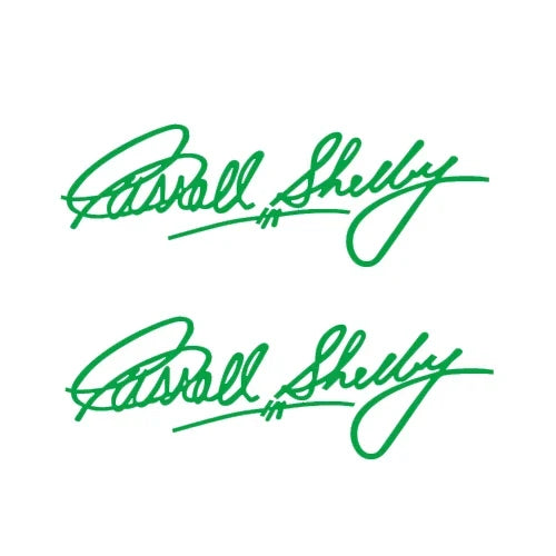 Carroll Shelby Interior & Window Vinyl Decal for Ford Mustang | 2-Piece Sticker-5