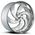 Retro 6 Gloss White Milled Stainless Steel Lip - Mi tienda