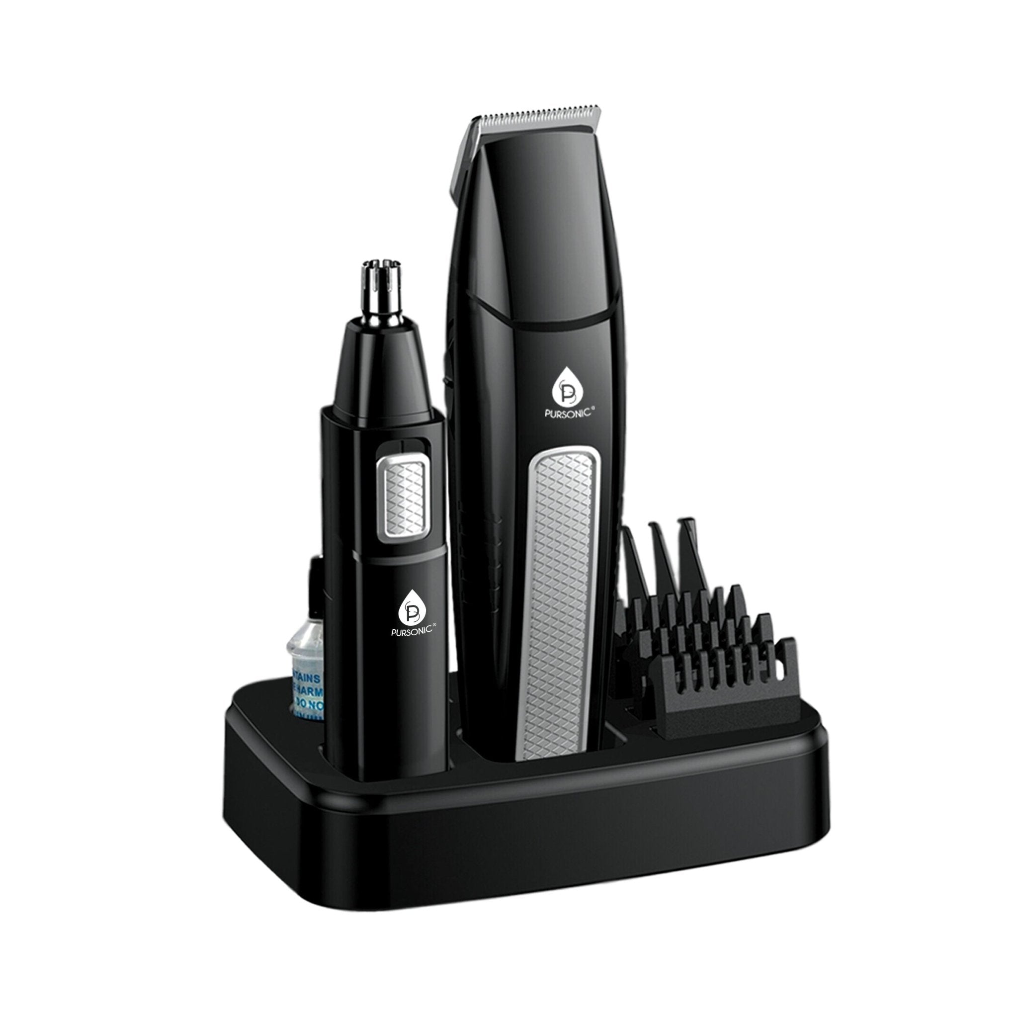 Mario Lopez Mens Grooming Kit , Designed for Hair, Beard, Nose & Ear Grooming, 10 Piece Grooming Kit - Mi tienda