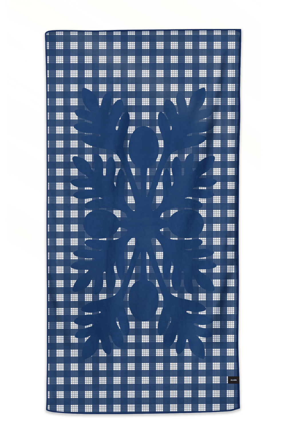 'Ulu Palaka Anywhere Towel (Blue) - Mi tienda