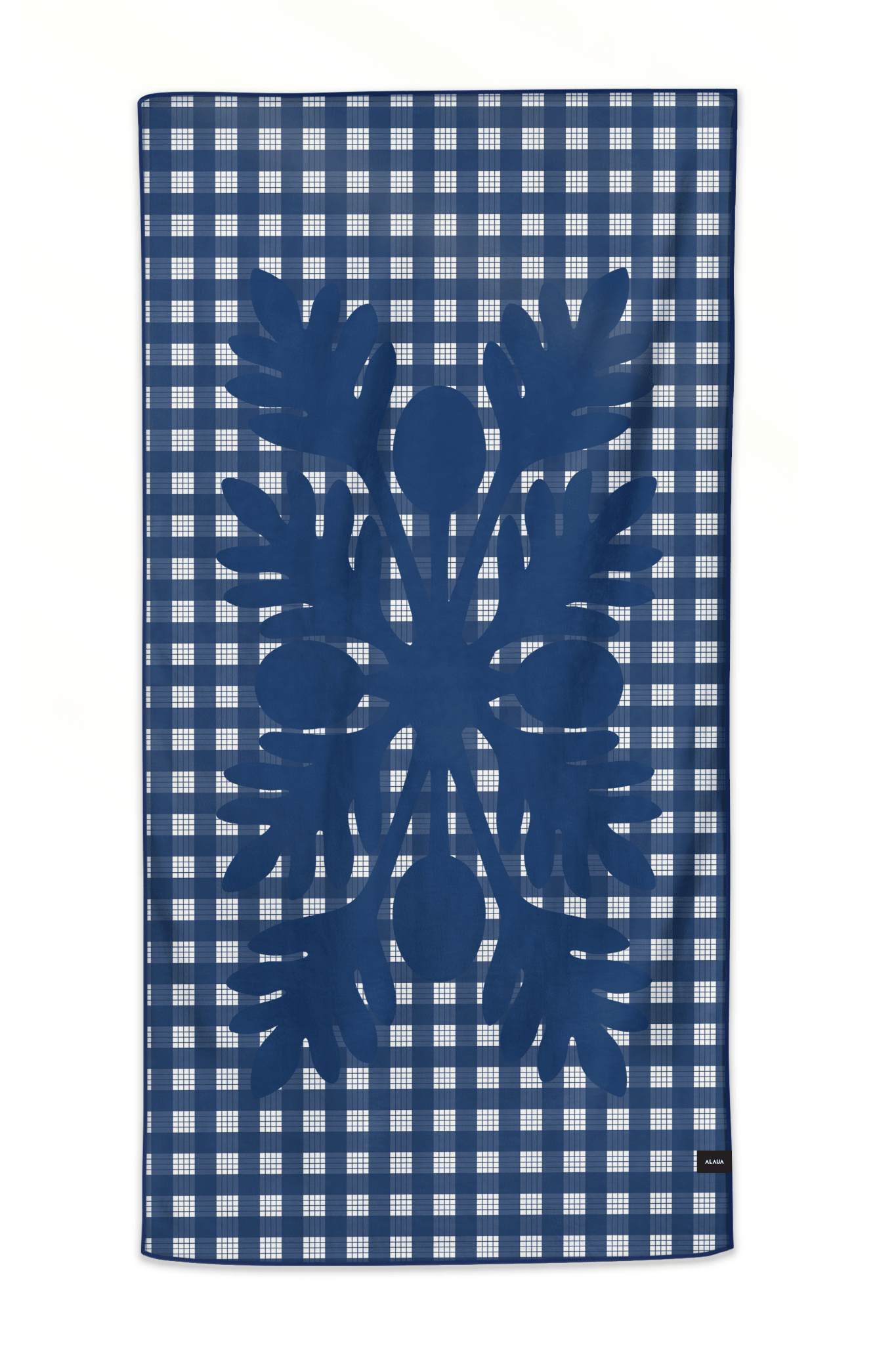 'Ulu Palaka Anywhere Towel (Blue) - Mi tienda