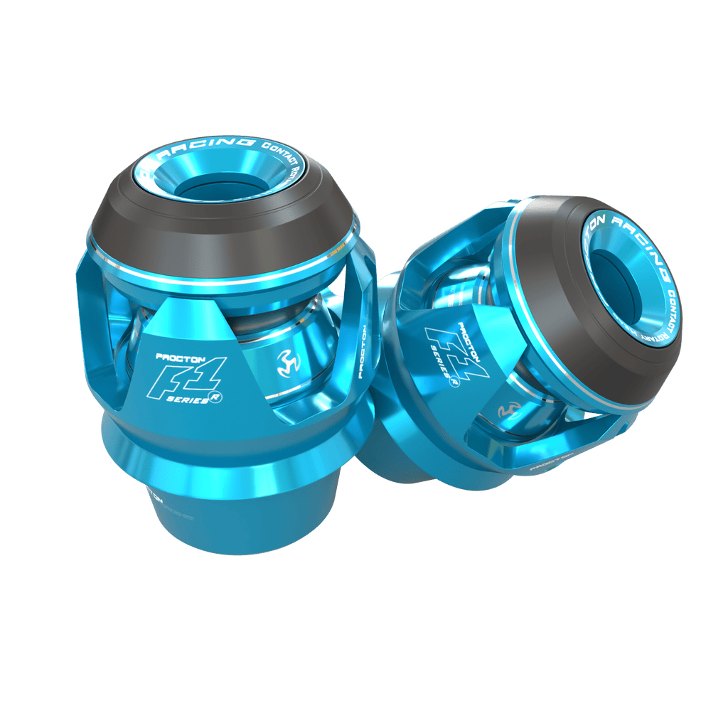 BMW - F900 R - Procton Racing Rotational Impact System – Frame Sliders F1 - Mi tienda