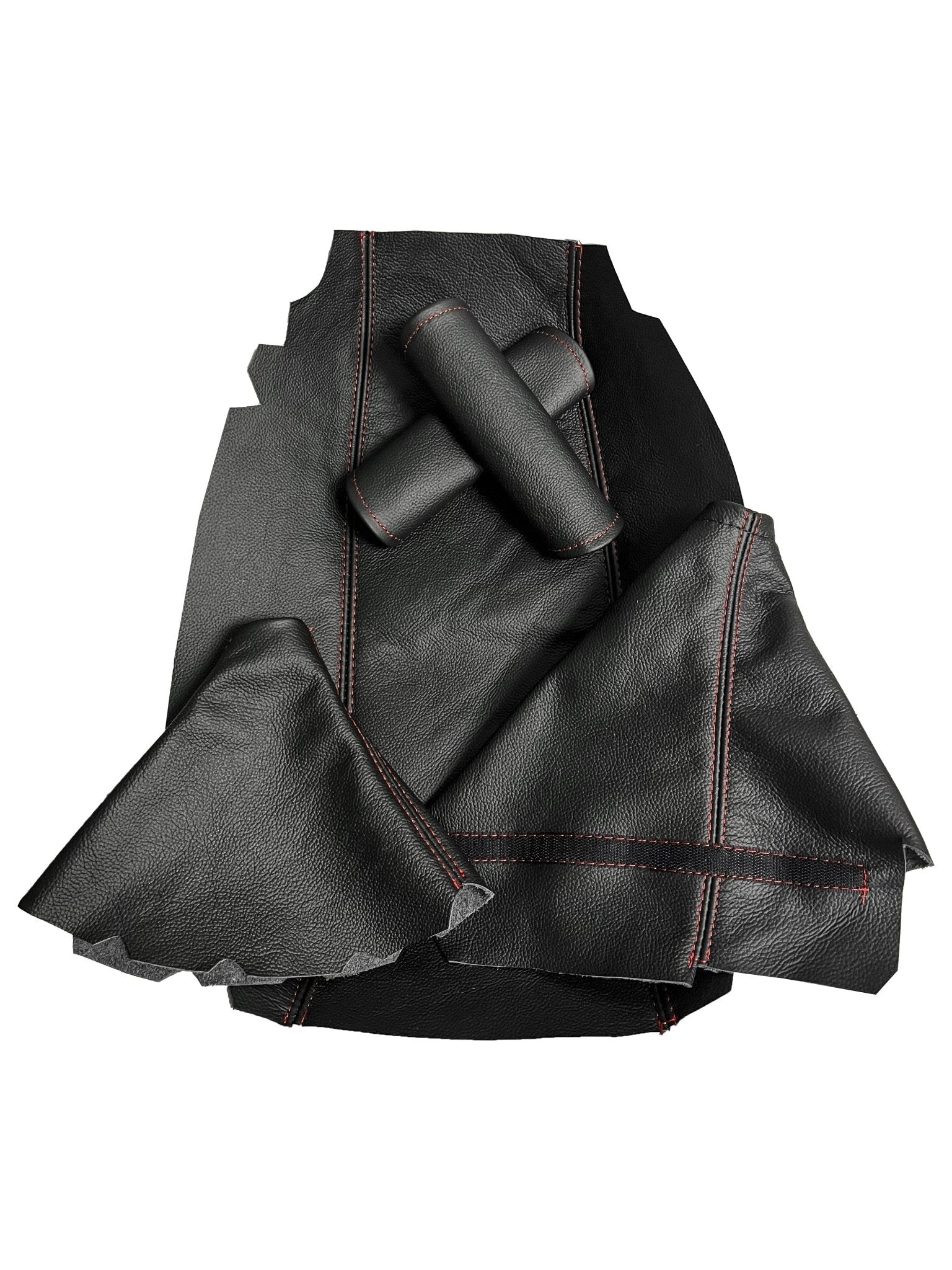 Leather Console Armrest Shift E-Brake Door Handle Cover For Chevy Corvette C5 1997-2004 - Mi tienda
