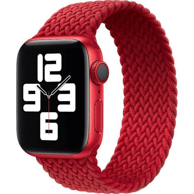 Apple Watch Solo Loop каишка, червена (194253427629) - Mi tienda