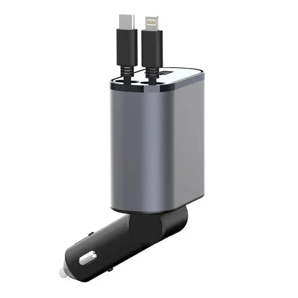 FAST 100W Car Phone Charger Lighter USB And TYPE-C Adapter - Mi tienda