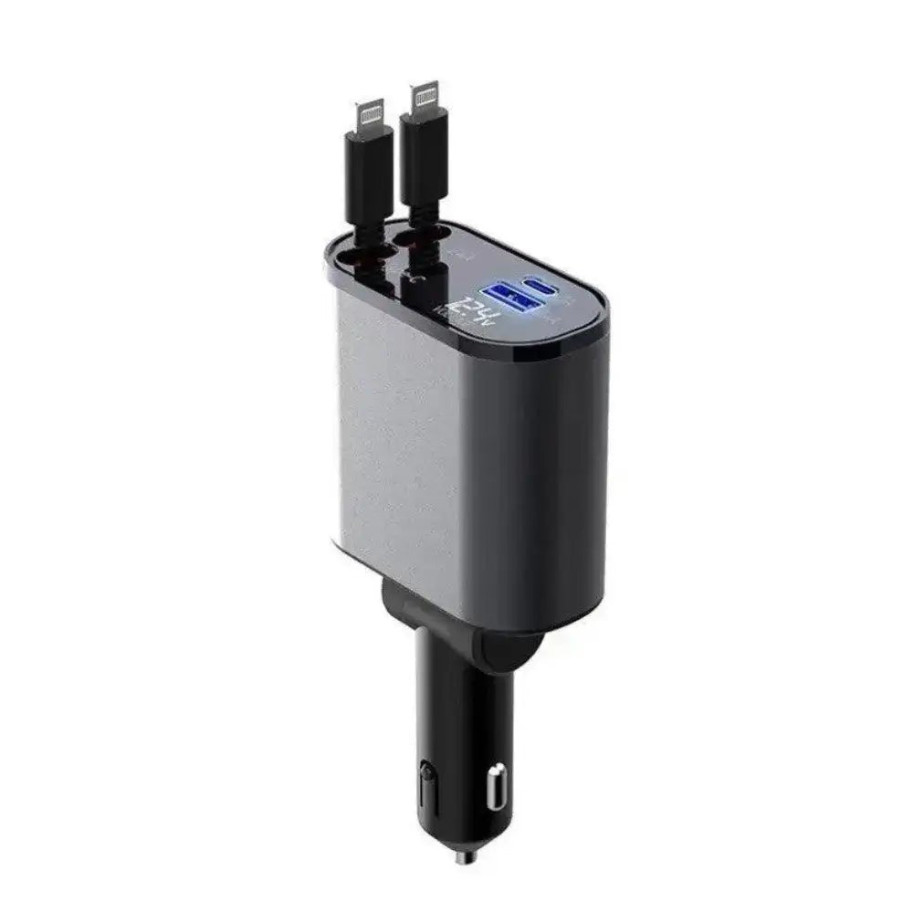 FAST 100W Car Phone Charger Lighter USB And TYPE-C Adapter - Mi tienda