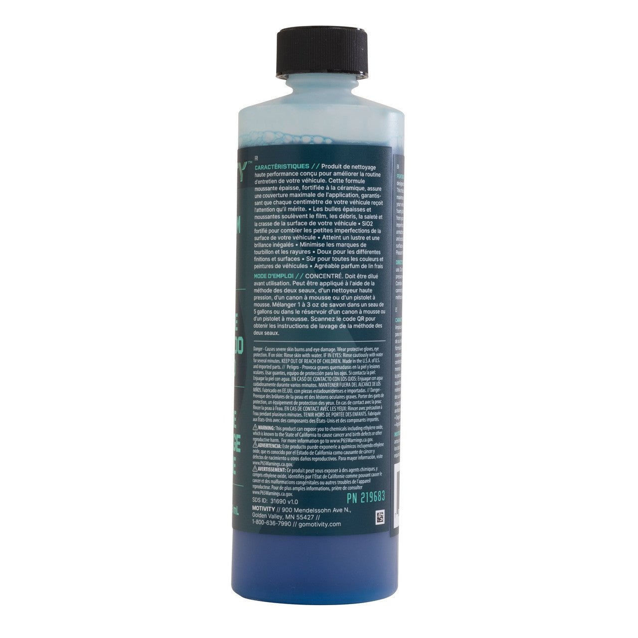 MOTIVITY Snow Foam Duo, Concentrated Car Wash Soap, Works with Foam Cannon, Foam Gun, or Pressure Washer - 16 fl oz (2 Pack) - Mi tienda