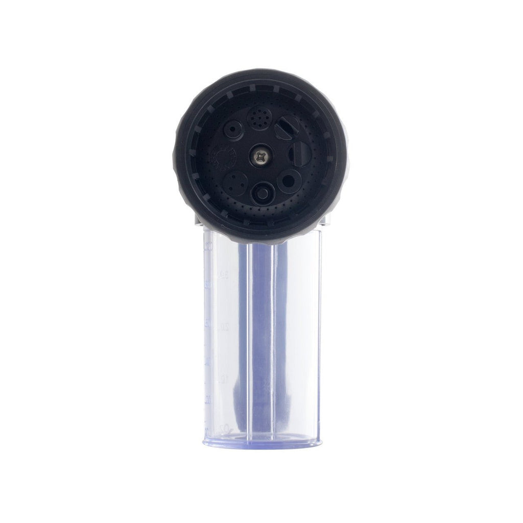 MOTIVITY High Pressure Spray Nozzle with Soap Dispenser for Car Washing, Pet Bathing, or Lawn Treatment, 8 Spray Patterns - Mi tienda