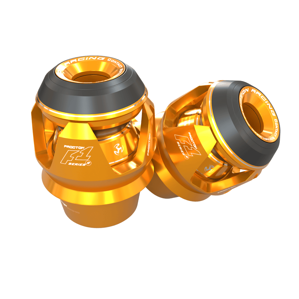 BMW - F900 R - Procton Racing Rotational Impact System – Frame Sliders F1 - Mi tienda