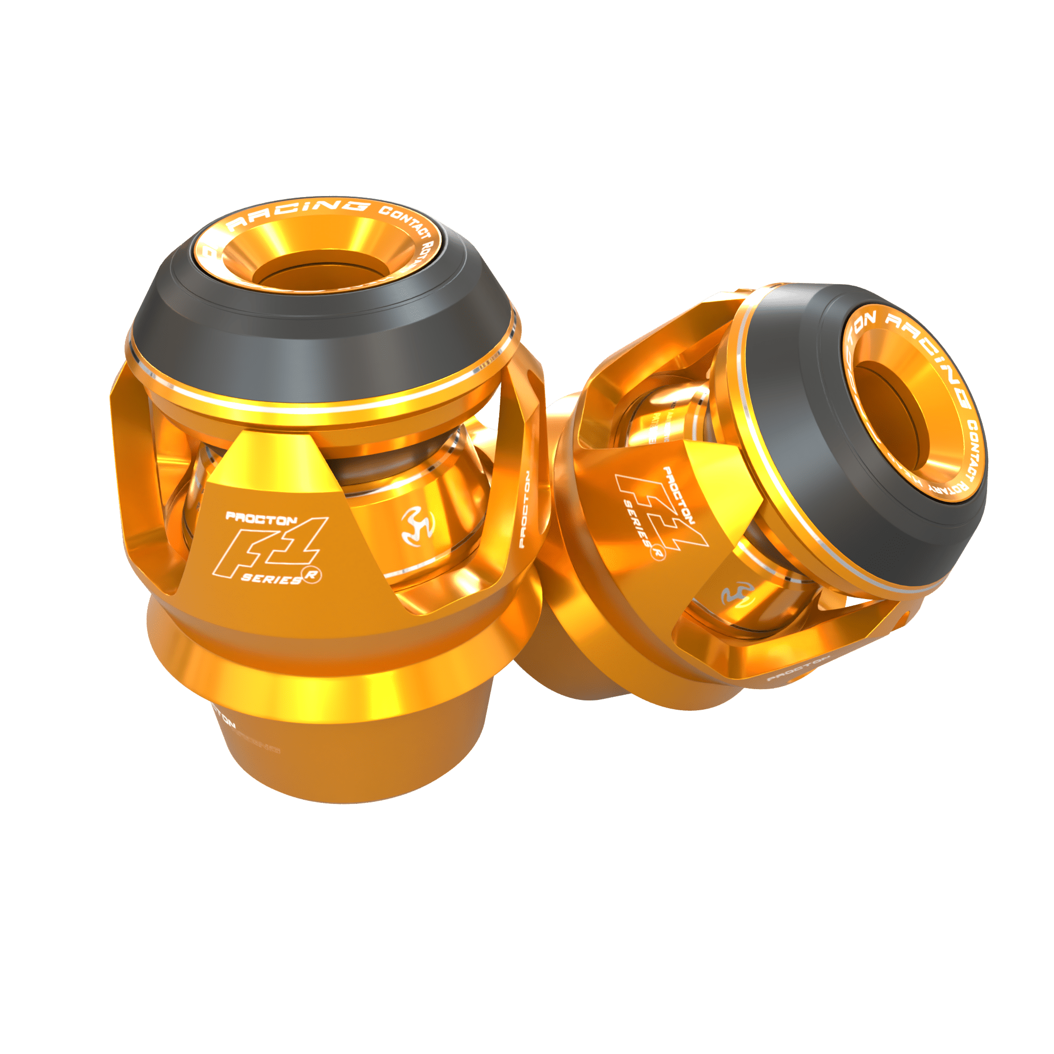 BMW - F900 R - Procton Racing Rotational Impact System – Frame Sliders F1 - Mi tienda