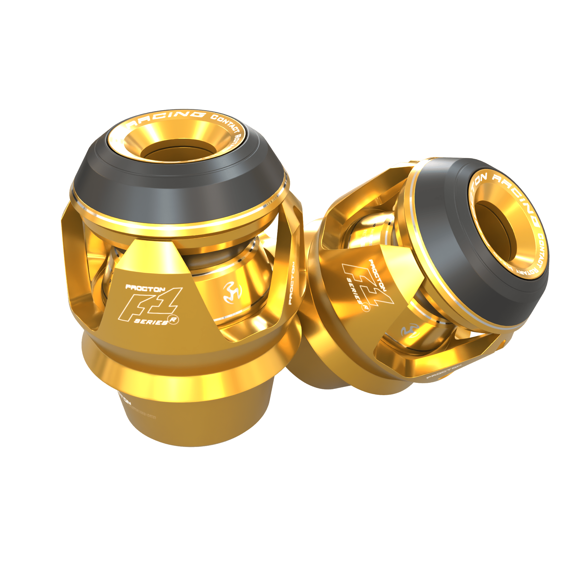 BMW - F900 R - Procton Racing Rotational Impact System – Frame Sliders F1 - Mi tienda