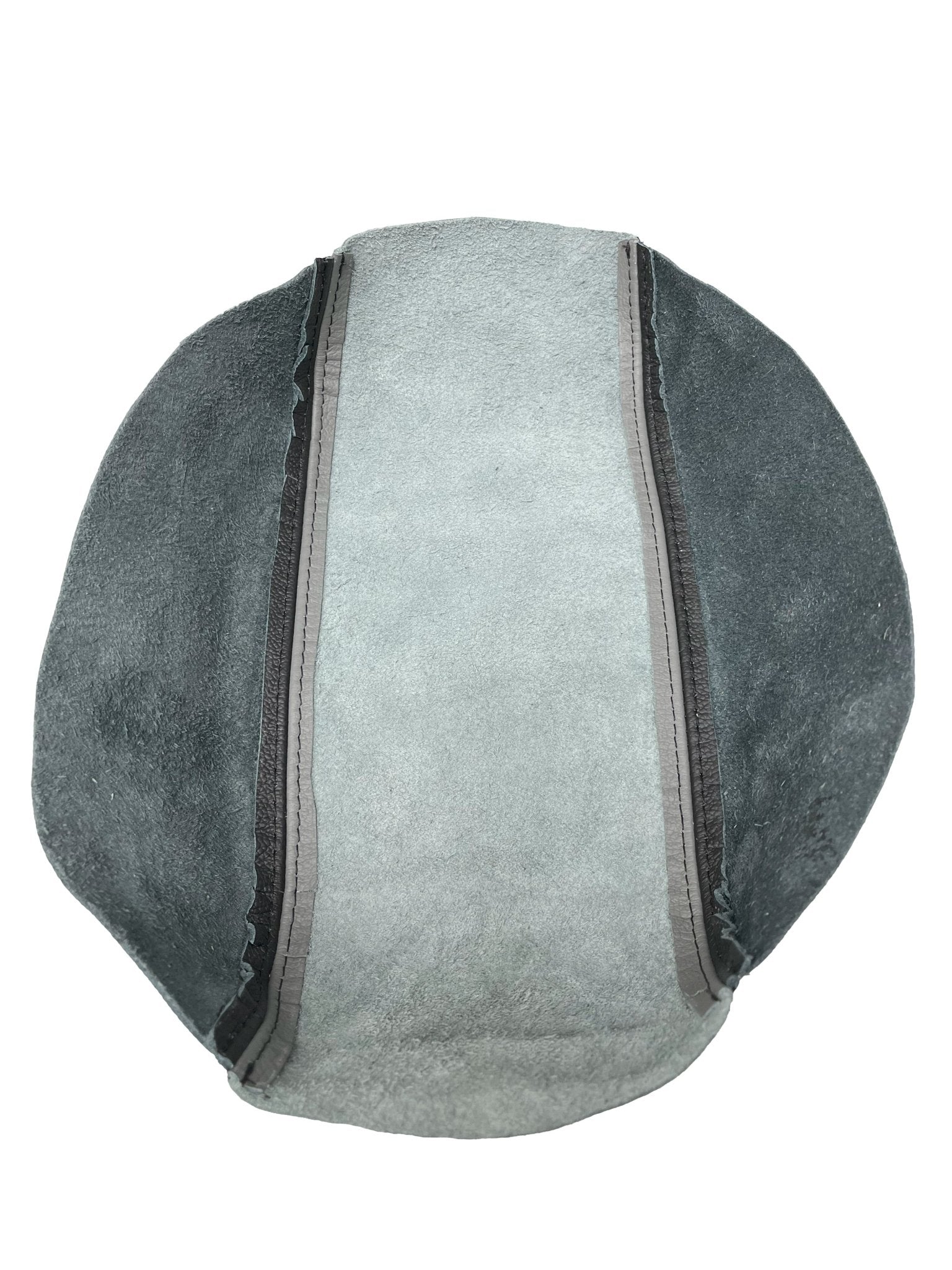 Titanium Gray & Black Leather Console Armrest Cover For 2009-2019 SUBARU FORESTER - Mi tienda