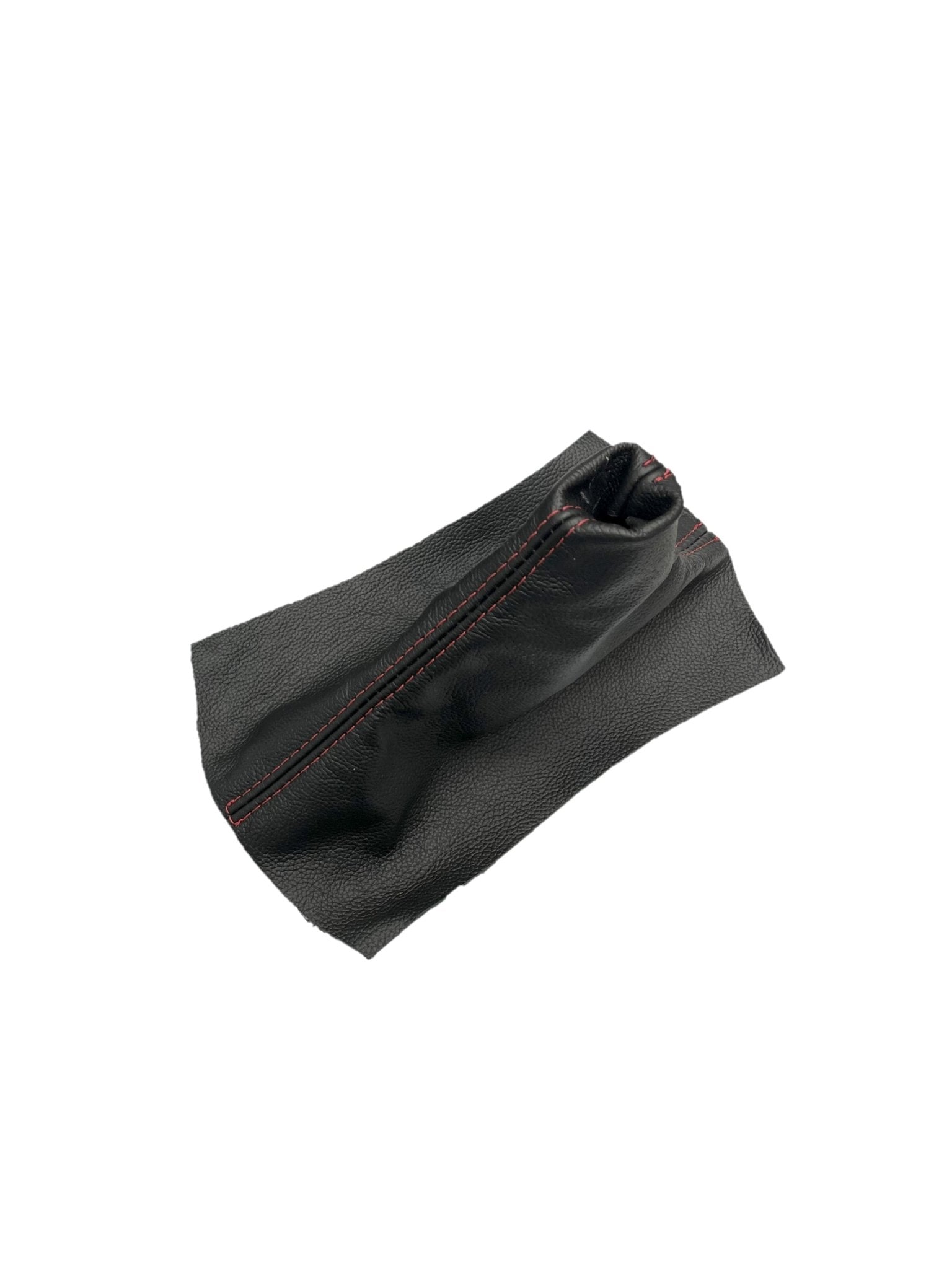 Red Stitch Leather Parking Brake & Shift Boot Cover For Ford Mustang GT 2005 2006 2007 2008 2009 - Mi tienda