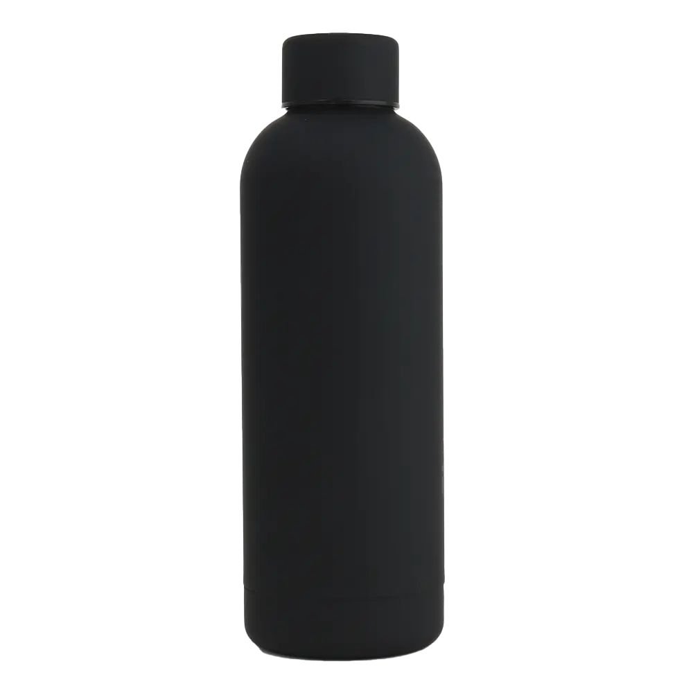 17oz Rubber Vacuum Insulated Stainless Steel Water Bottle - Mi tienda