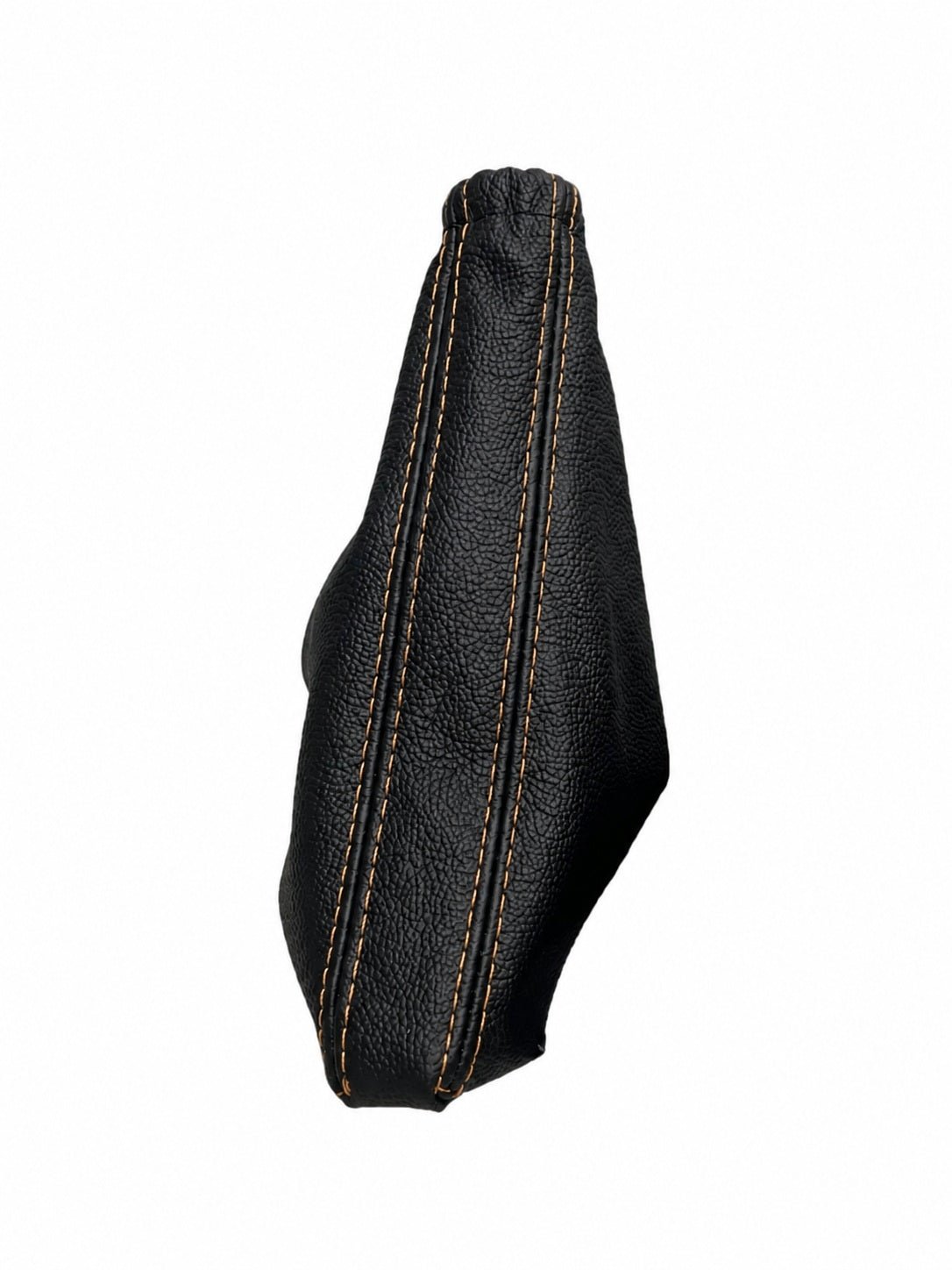2010-2014 Ford Mustang GT Convertible Coupe V8 V6 Black Genuine Leather Emergency Brake Boot Cover - Mi tienda