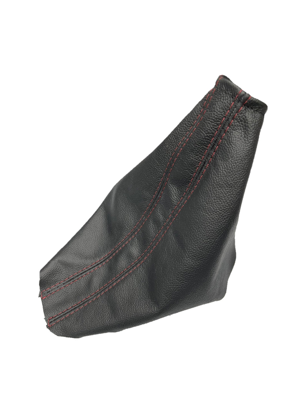 Red Stitch Leather Parking Brake & Shift Boot Cover For Ford Mustang GT 2005 2006 2007 2008 2009 - Mi tienda
