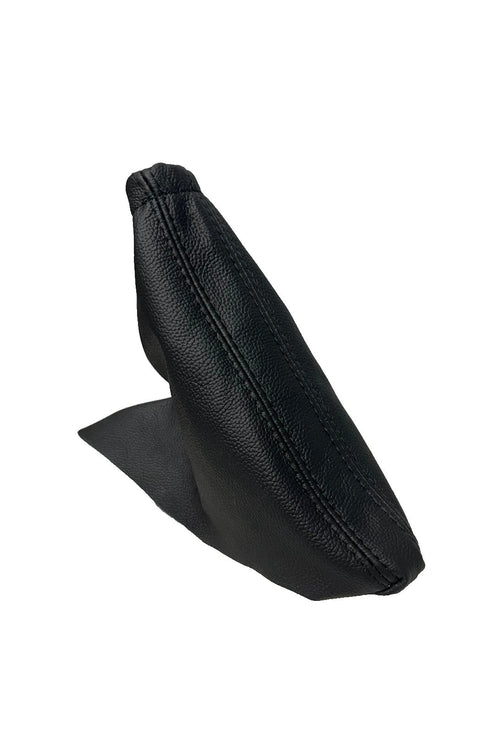 2010-2014 Ford Mustang GT Convertible Coupe V8 V6 Black Genuine Leather Emergency Brake Boot Cover - Mi tienda