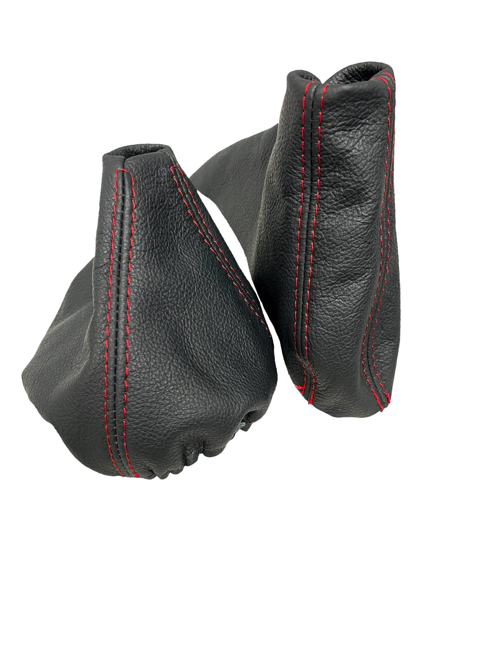 For 2005-2013 BMW E91 E92 E93 Genuine Leather Parking Brake & Shift Boot Cover In Black - Mi tienda