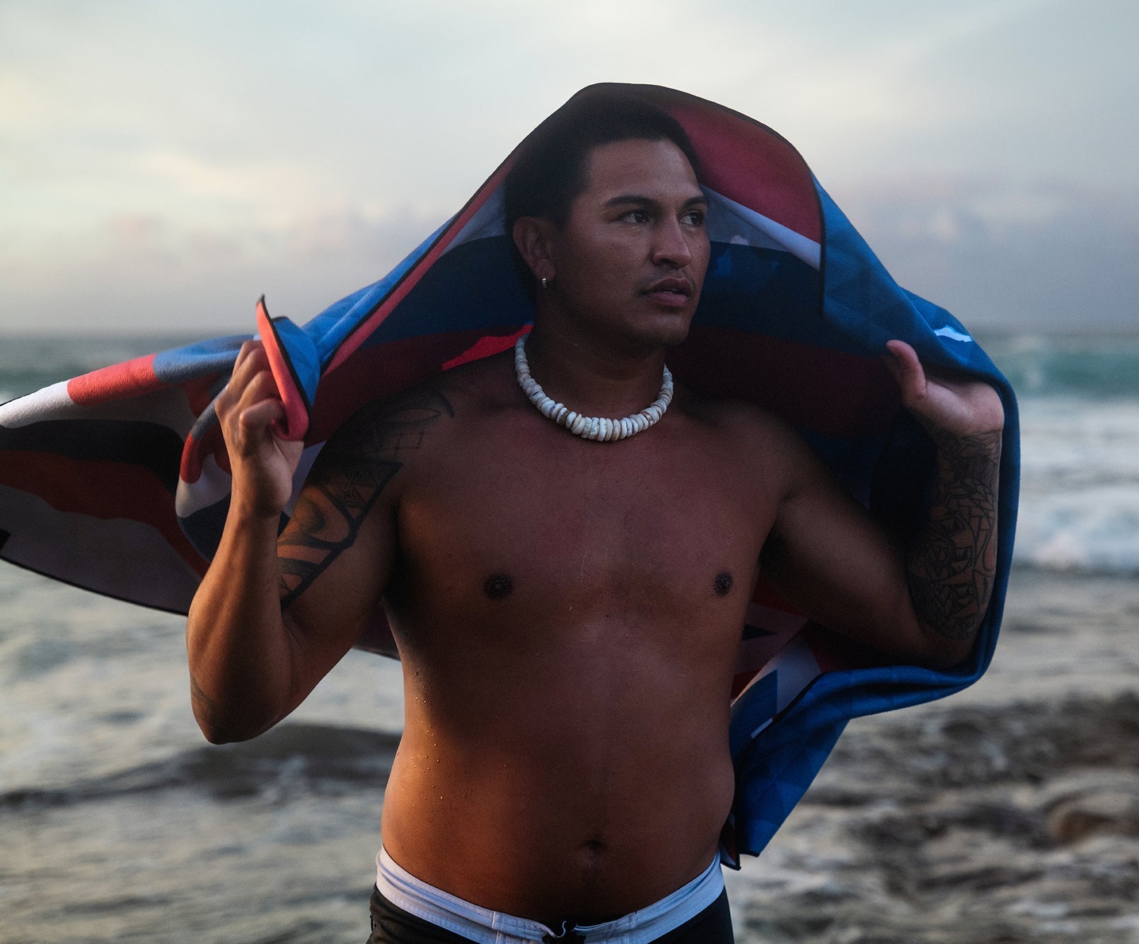 Hawaiian Flag Anywhere Towel (Ka Hae Hawai'i) - Mi tienda