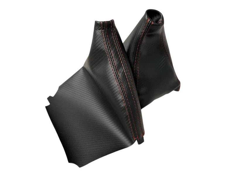 For 2008-2016 Subaru Impreza WRX Crosstrek Forester Carbon Fiber Vinyl Handbrake & Shift Boot Cover - Mi tienda